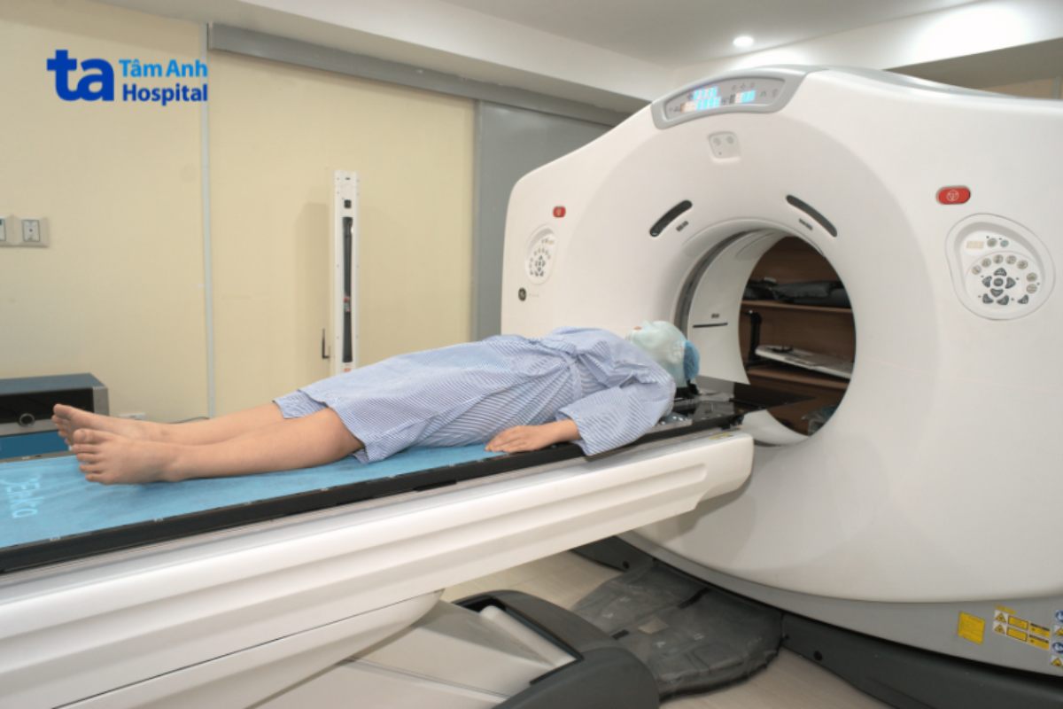 người bệnh được chụp ct
