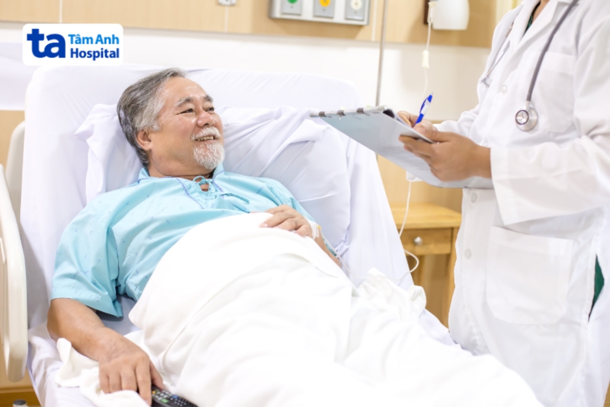 người bệnh được nghỉ ngơi