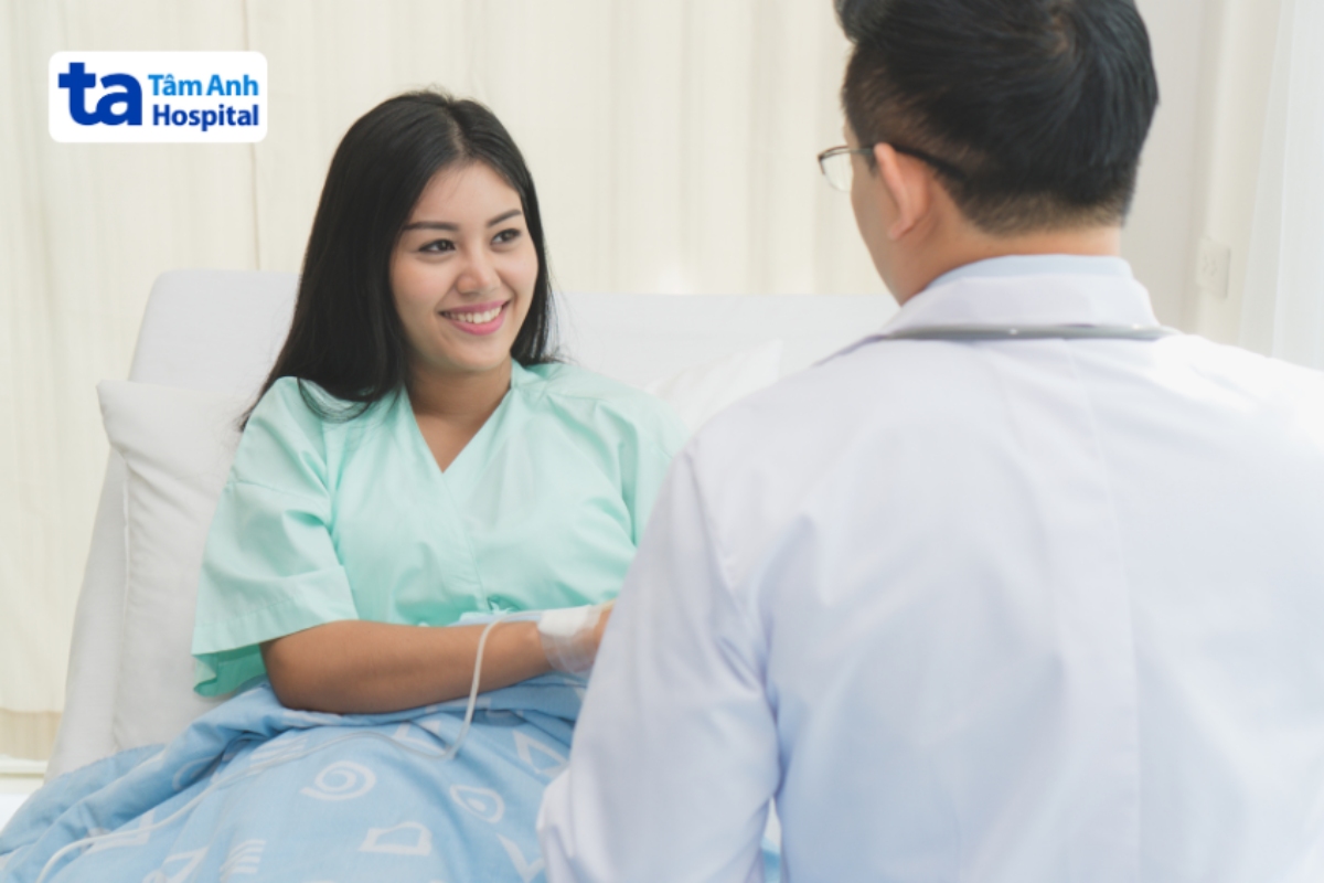 người bệnh sau mổ ruột thừa