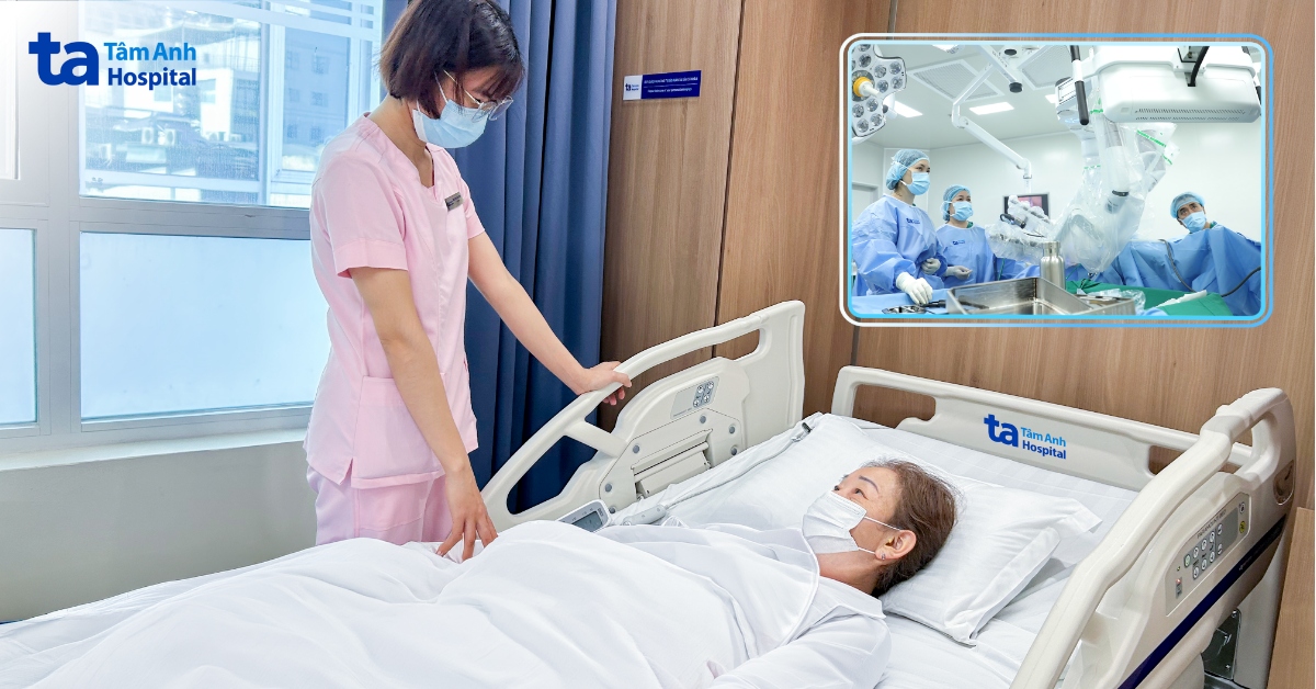 Robot phẫu thuật sa bàng quang và tử cung ít xâm lấn