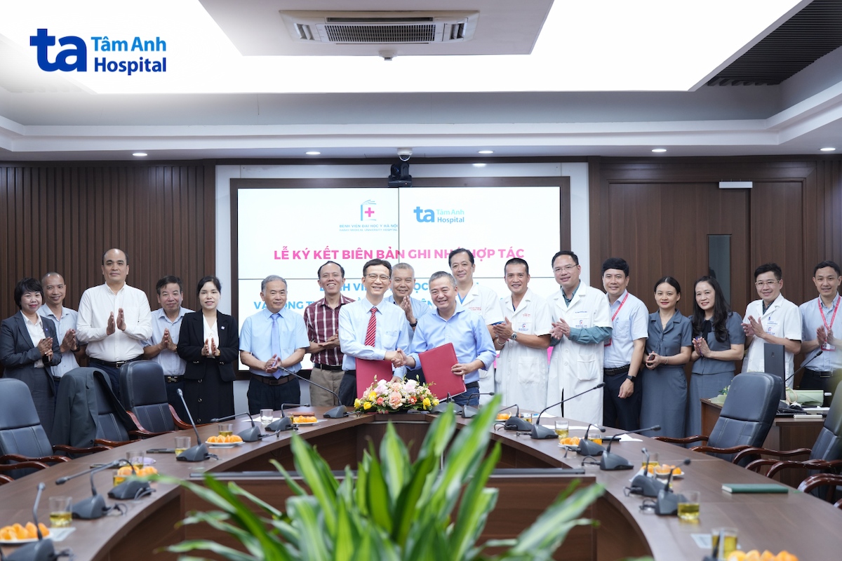 tâm anh hợp tác chiến lược cùng đh y hà nội