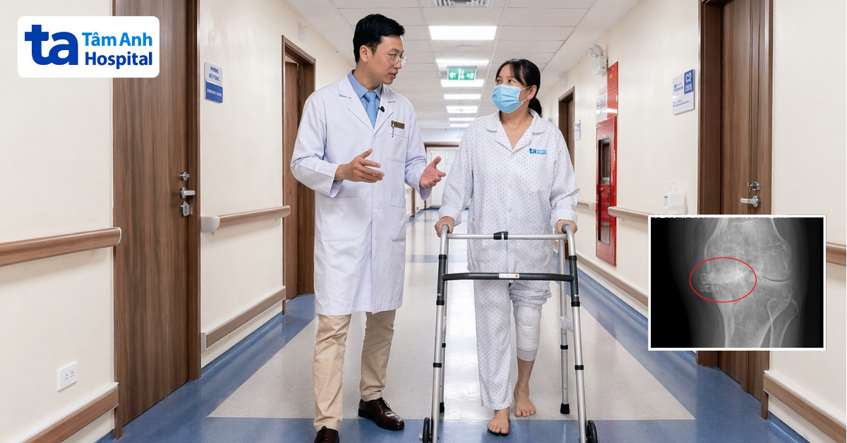 Thay khớp bằng robot sau 13 năm ròng rã tự chữa bệnh