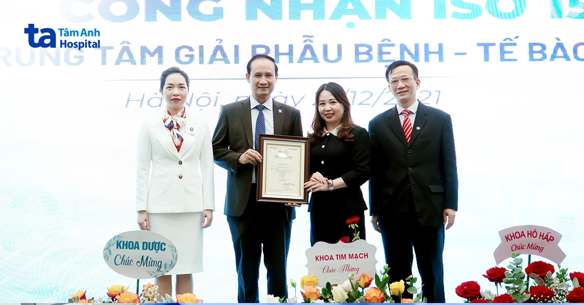 Trung tâm Giải phẫu bệnh – Tế bào đầu tiên tại Việt Nam đạt chuẩn ISO 15189:2012