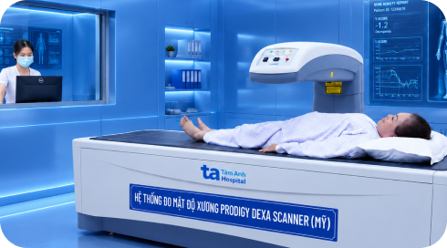 Hệ thống đo mật độ xương Prodigy (GE HealthCare, Mỹ)