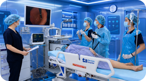Máy nội soi tiêu hóa Olympus Evis (Nhật Bản)