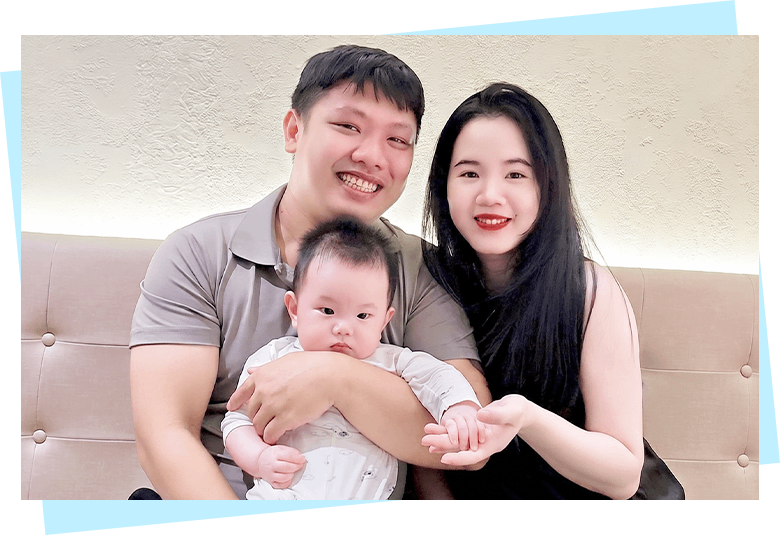 Ba Lưu Viết Chinh & Mẹ Kiều Hạnh Lê