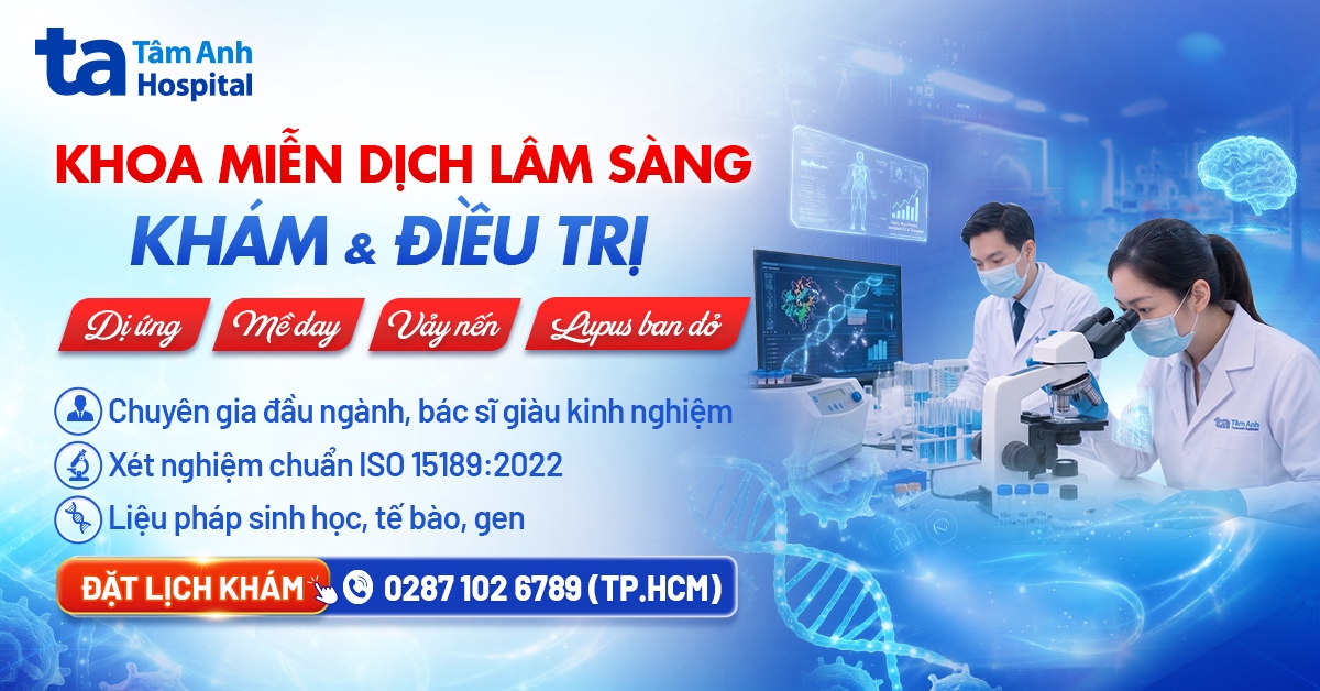 banner giới thiệu khoa miễn dịch lâm sàng