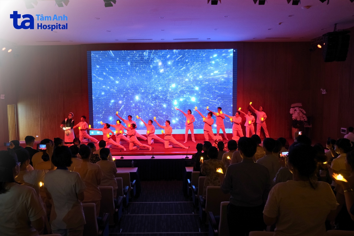 Biểu diễn chúc mừng ngày điều dưỡng 12/5 tại Tâm Anh