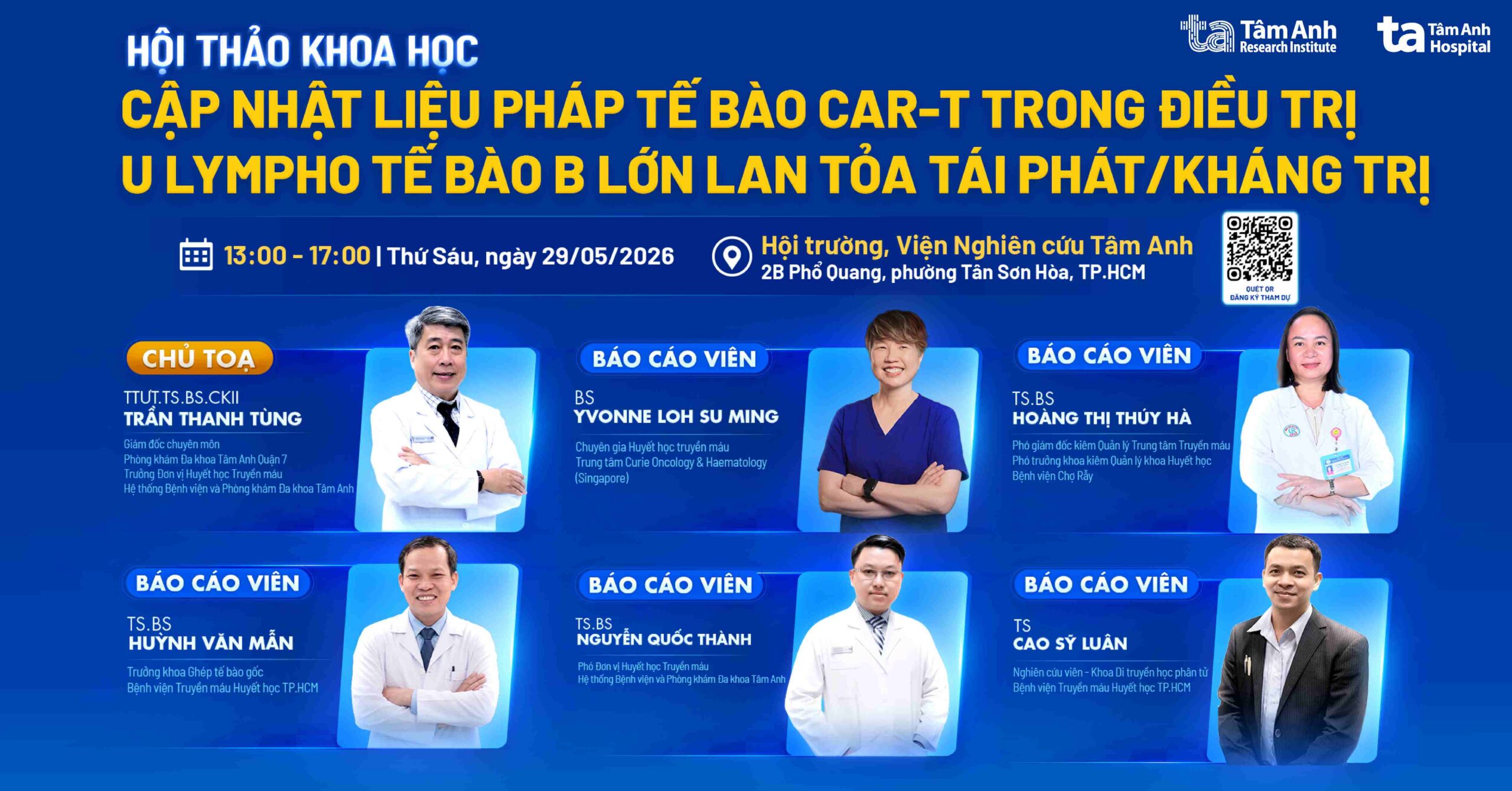 Cập nhật liệu pháp tế bào CAR-T trong điều trị u lympho tế bào B lớn lan tỏa tái phát/kháng trị