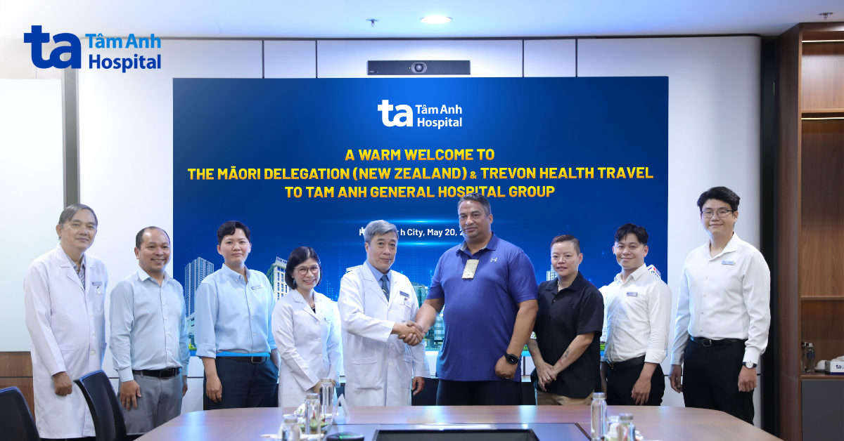 Chủ tịch cộng đồng Māori tìm hiểu hợp tác y tế với Bệnh viện Đa khoa Tâm Anh TP.HCM