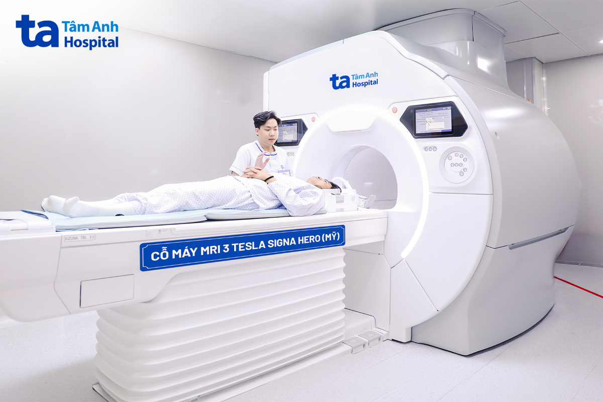 Chụp MRI 3 Tesla SIGNA Hero tại Tâm Anh