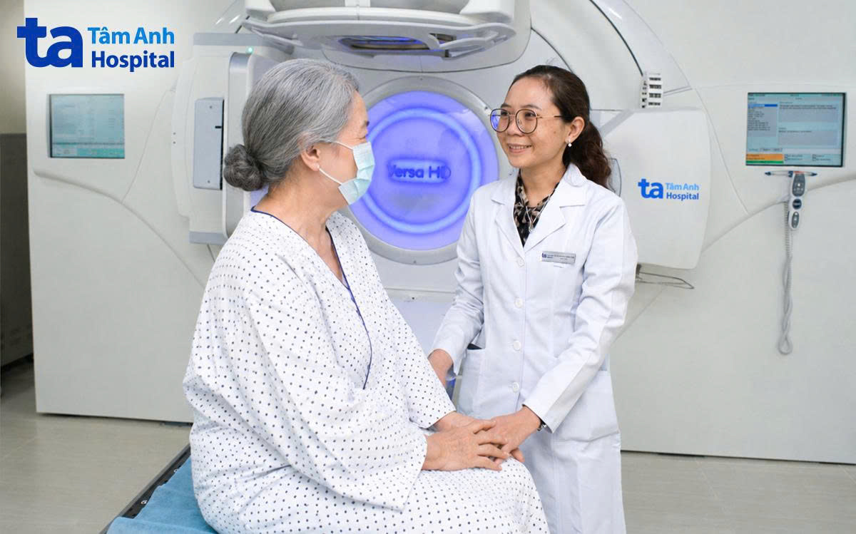 động viên bệnh nhân trước xạ trị