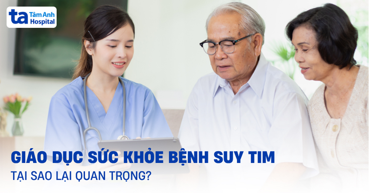 Truyền thông giáo dục sức khỏe bệnh suy tim gồm những điểm nào?