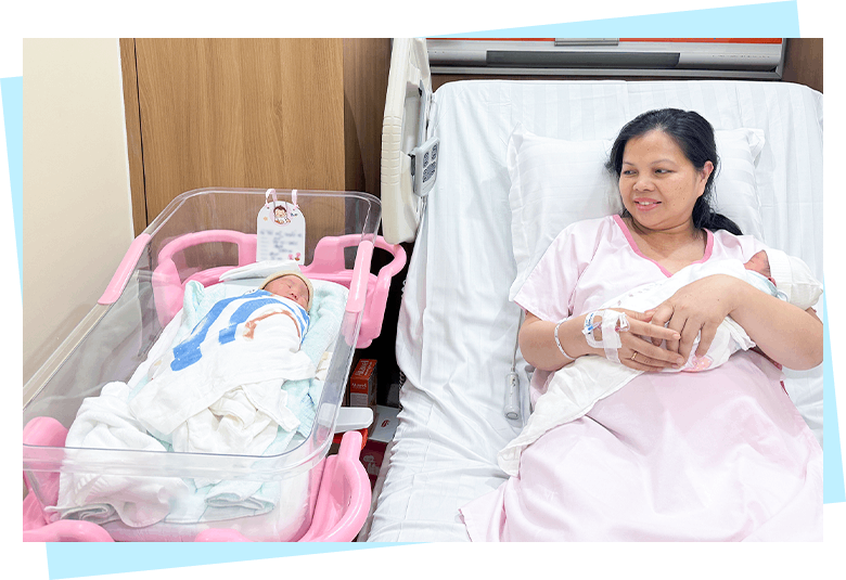 Mẹ Tạ Thị Mỹ Tuyết, (40 tuổi, TP.HCM)