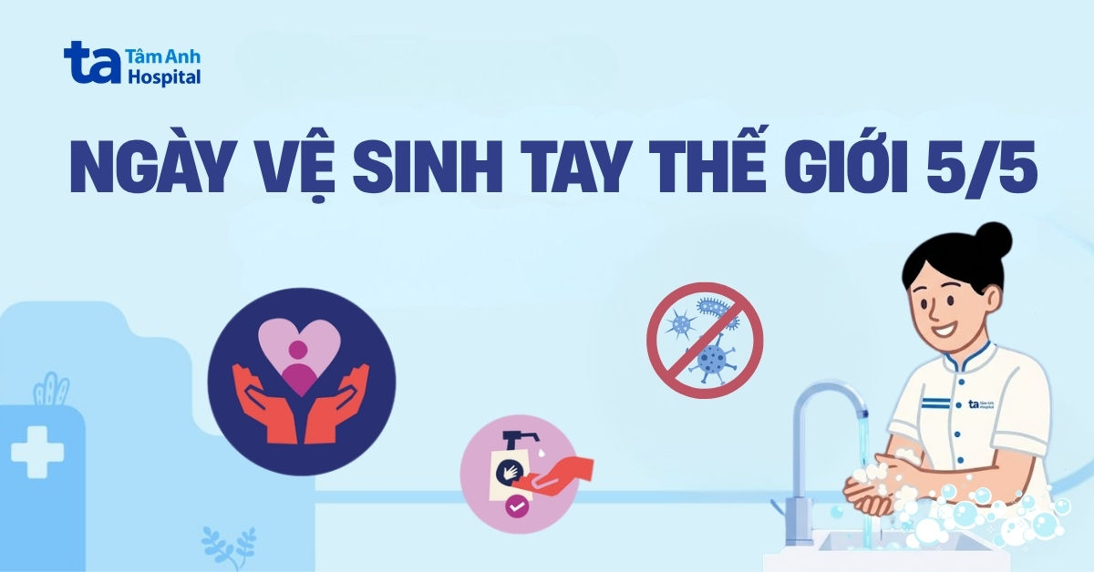 Hưởng ứng Ngày vệ sinh tay Thế giới 5/5