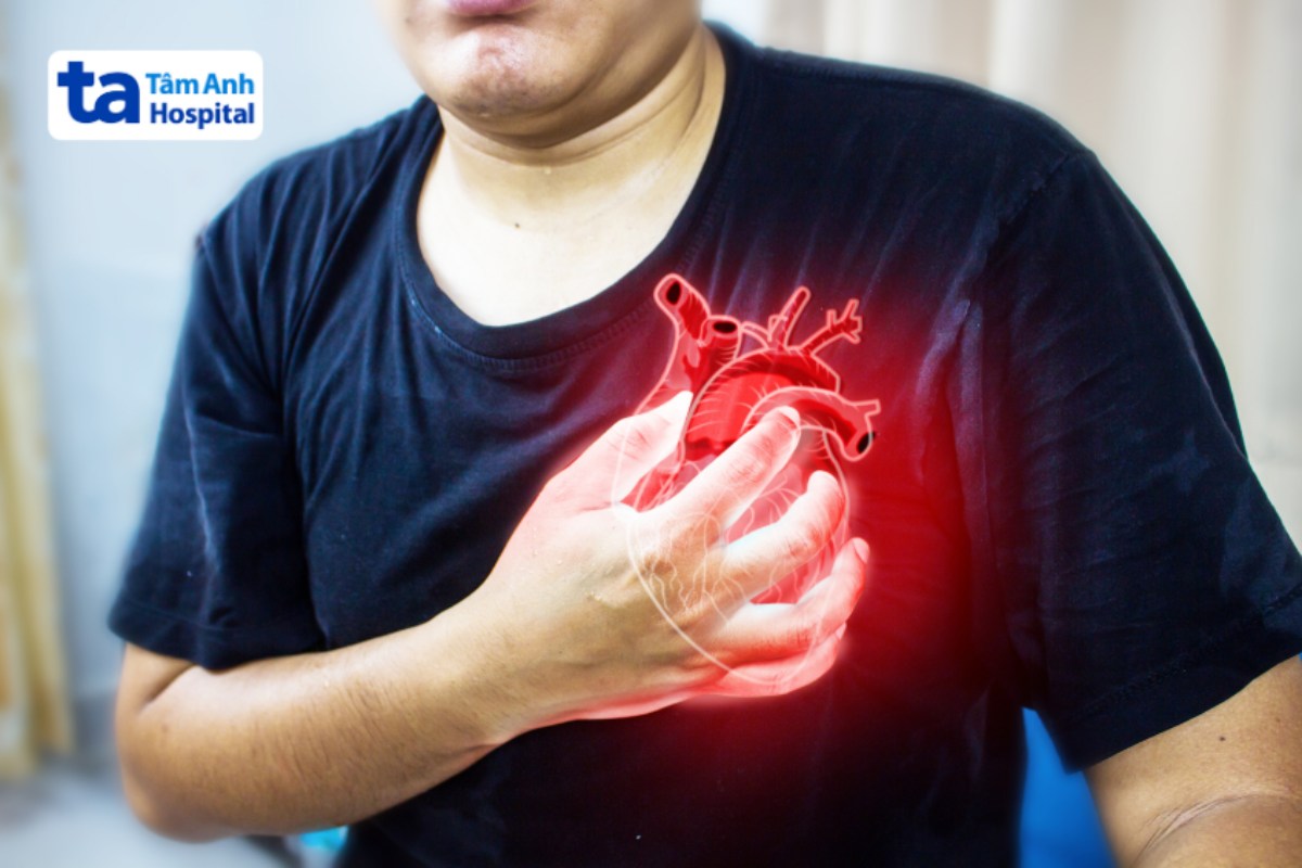 người bệnh bị đau thắt ngực