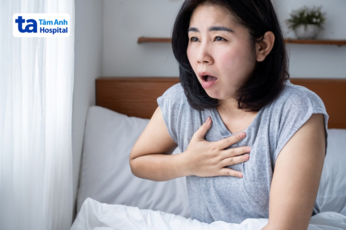 người bệnh bị khó thở
