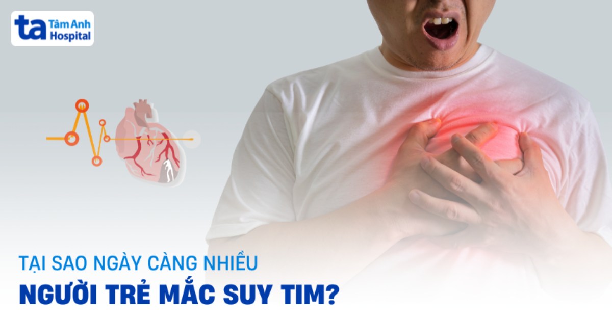 Kiểm soát suy tim ở người trẻ như thế nào?