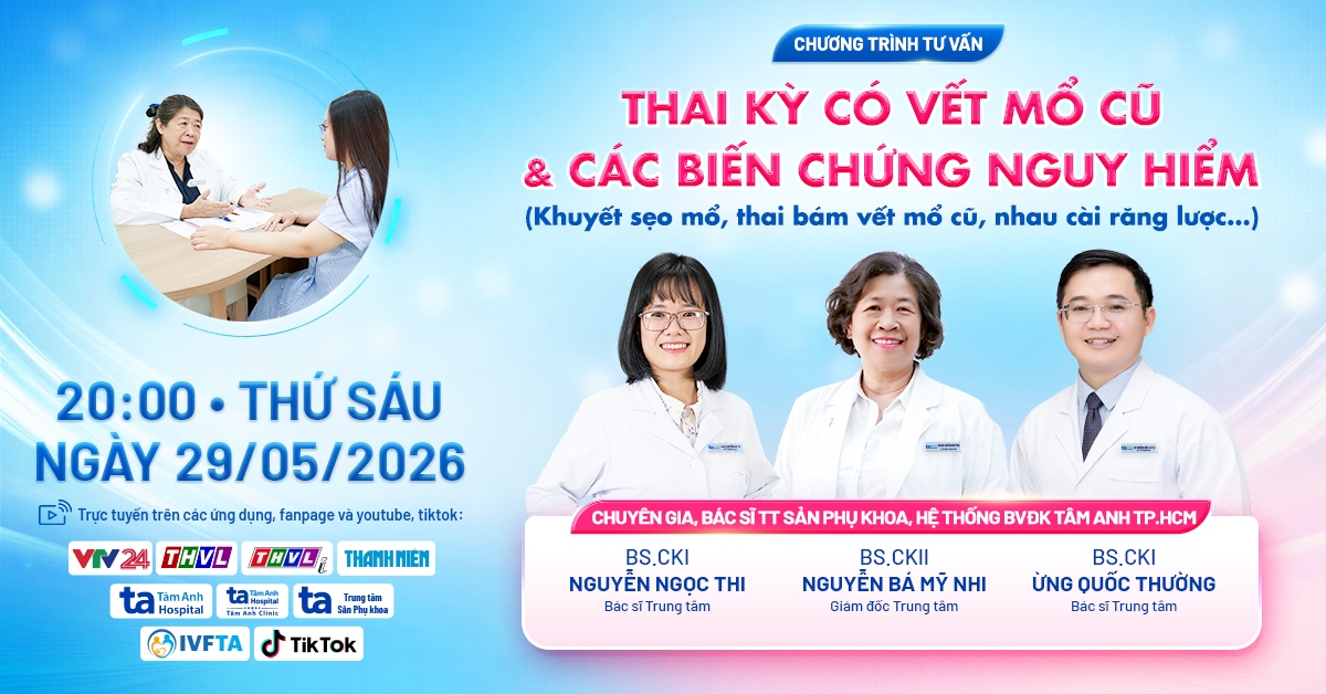 Thai kỳ có vết mổ cũ và các biến chứng nguy hiểm