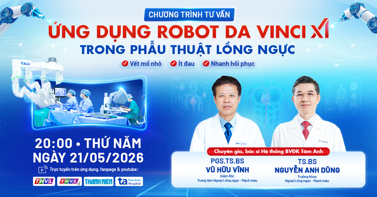 tư vấn ứng dụng robot da vinci xi trong phẫu thuật lồng ngực