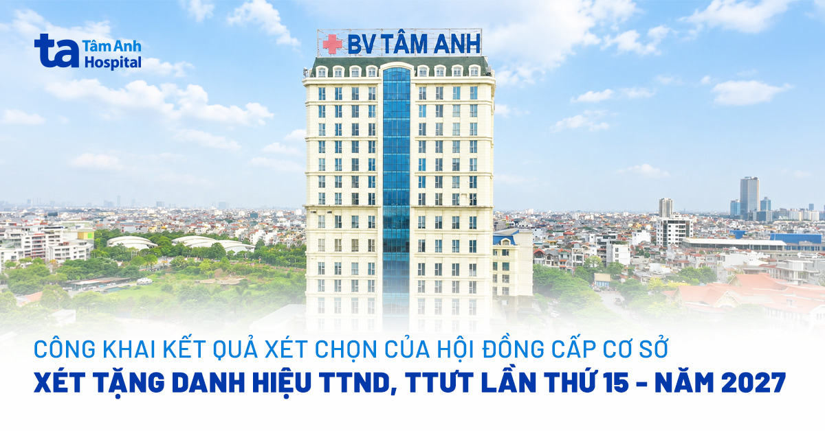 THÔNG BÁO: Công khai kết quả xét chọn của Hội đồng cơ sở xét tặng danh hiệu Thầy thuốc Nhân dân, Thầy thuốc Ưu tú lần thứ 15 – năm 2027