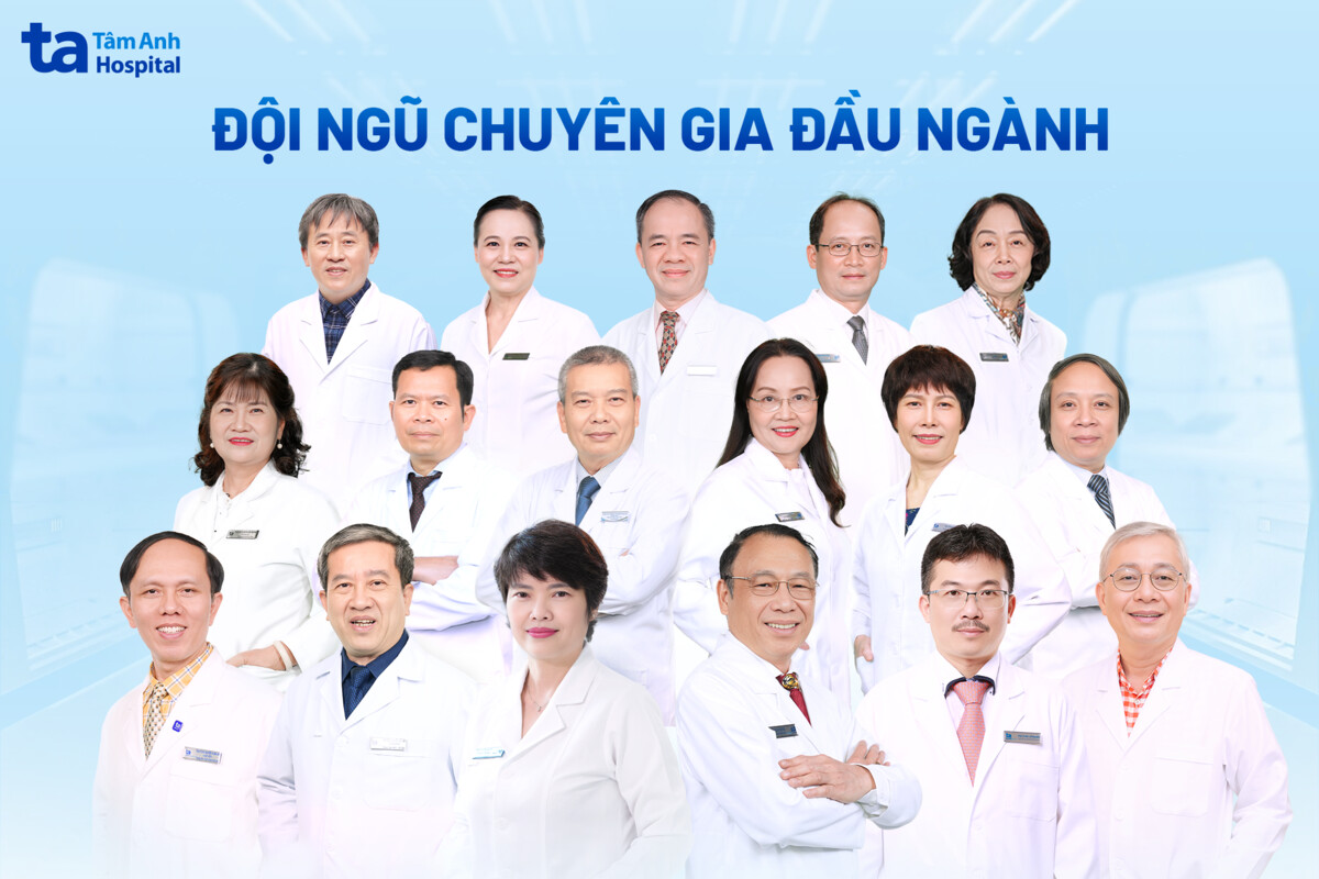 Đội ngũ chuyên gia đầu ngành, bác sĩ giàu kinh nghiệm trực tiếp thăm khám