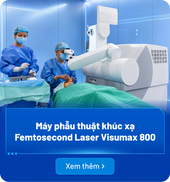 Máy phẫu thuật khúc xạ Femtosecond Laser Visumax 800