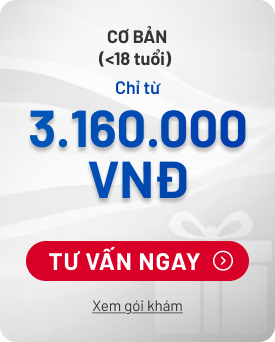 Gói khám cơ bản dưới 18 tuổi Tâm Anh Bồ Đề