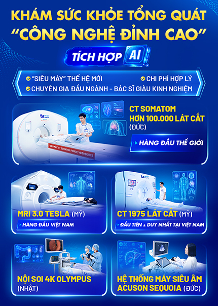 Banner gói khám sức khỏe công nghệ cao Tâm Anh