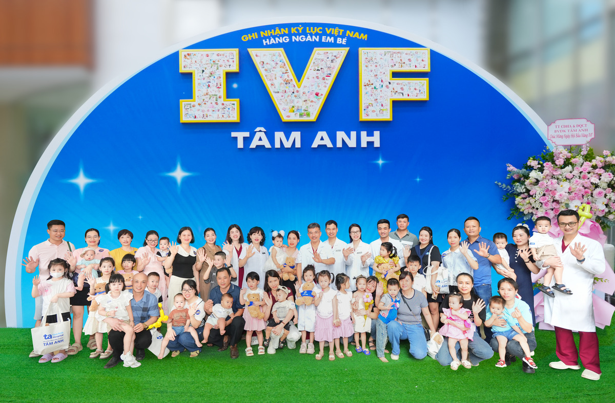 Hệ thống BVĐK Tâm Anh liên tiếp xác lập kỷ lục “Ngày hội quy tụ các em bé sinh ra nhờ kỹ thuật hỗ trợ sinh sản IUI và IVF nhiều nhất tại Việt Nam”