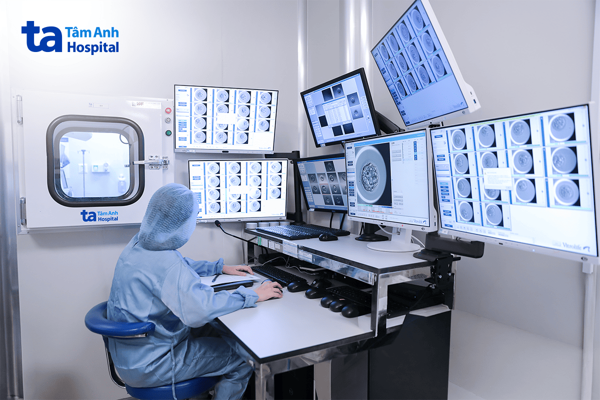 hệ thống nuôi cấy phôi tại Tâm Anh
