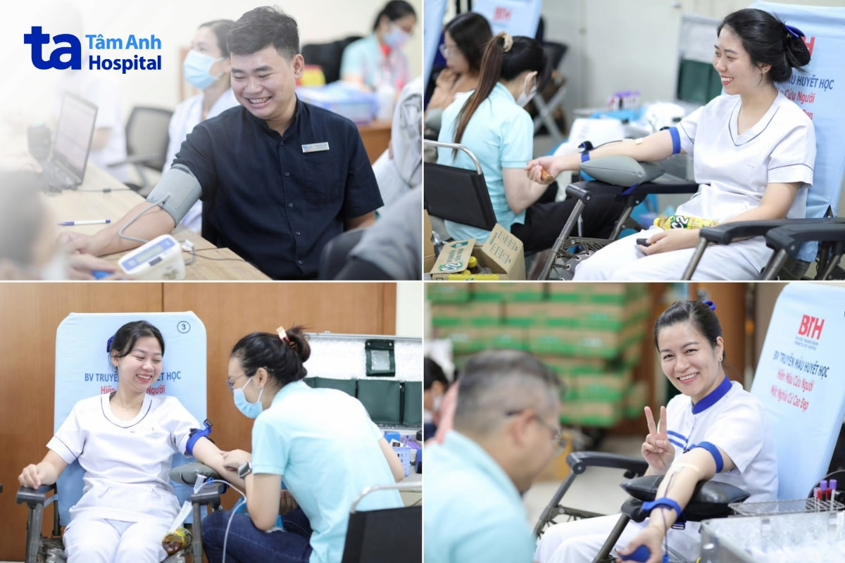 hiến máu tình nguyện 