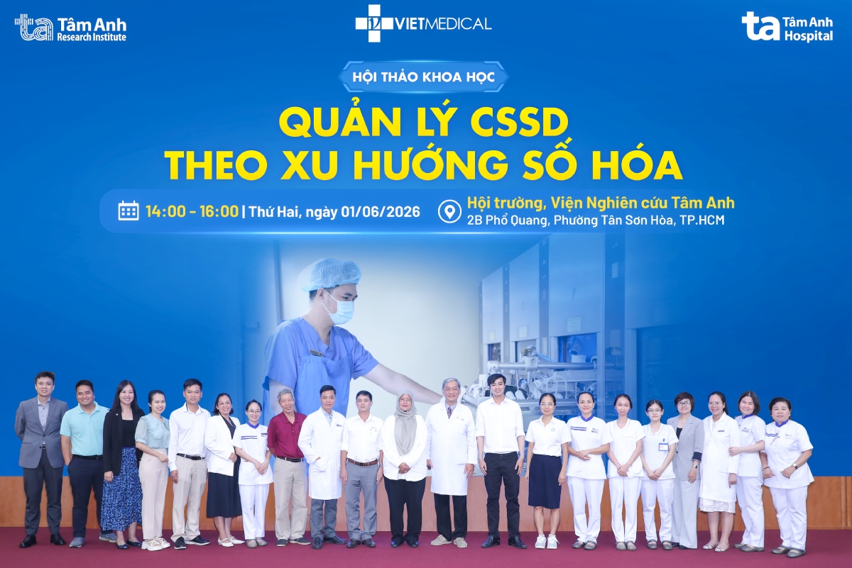 hội thảo quy tụ nhiều chuyên gia kiểm soát nhiễm khuẩn, quản lý y tế và vận hành cssd