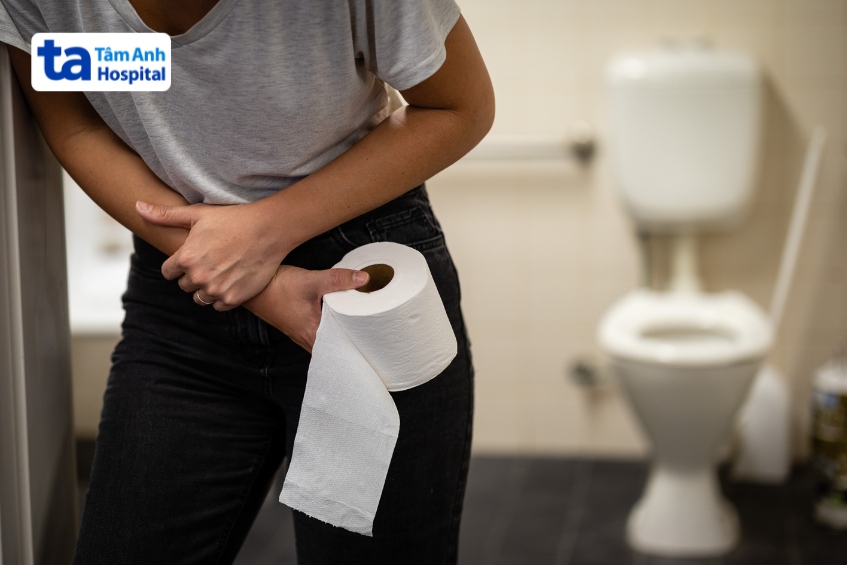 bị tiêu chảy liên tục 2 ngày