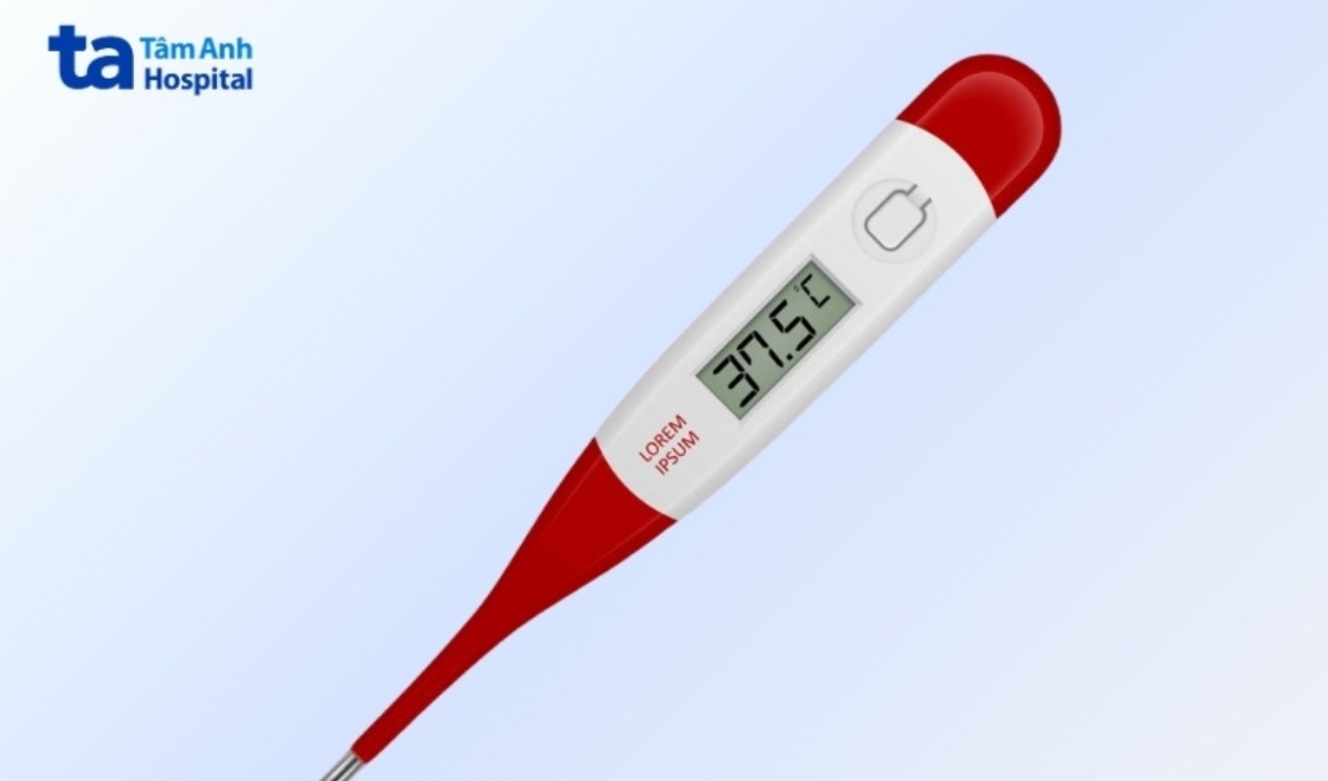 thân nhiệt 37.5 bi sốt cấp tính