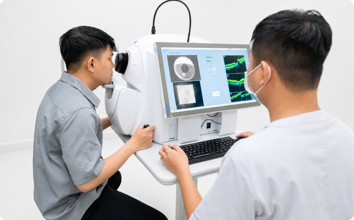 chụp cirrus 600 đánh giá võng mạc