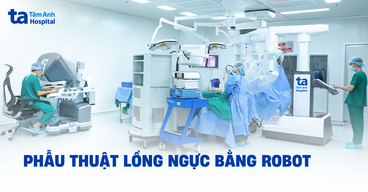 phẫu thuật lồng ngực bằng robot