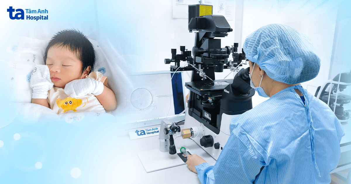 Sinh con khỏe mạnh từ phôi khảm sau 8 năm vô sinh