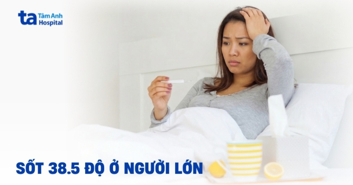 Sốt 38.5 độ ở người lớn: Khi nào nguy hiểm và xử lý ra sao?
