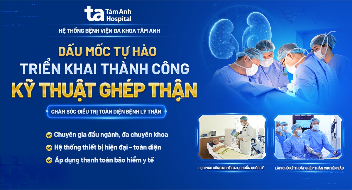 tâm anh ghép thận thành công
