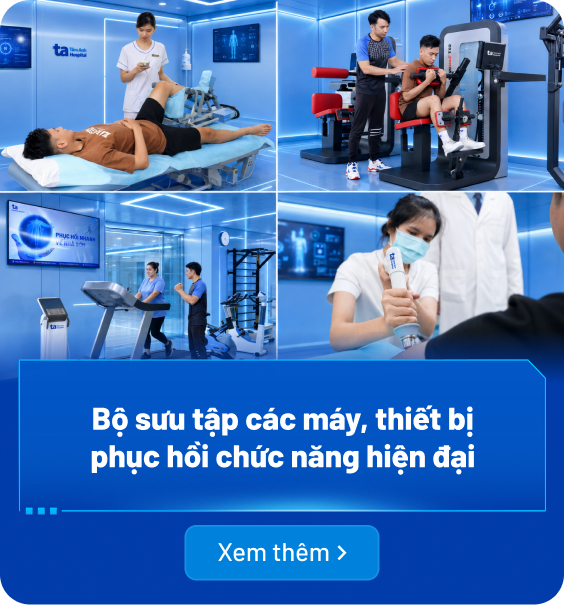 Thiết bị phục hồi chức năng tại BVĐK Tâm Anh