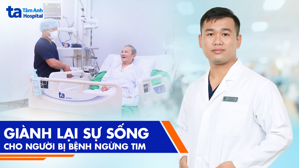 video giành lại sự sống cho người bệnh ngừng tim