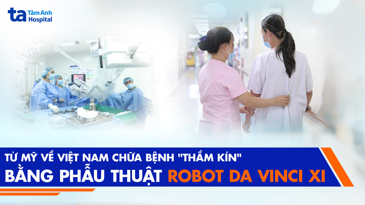video từ mỹ về việt nam chữa bệnh bằng robot