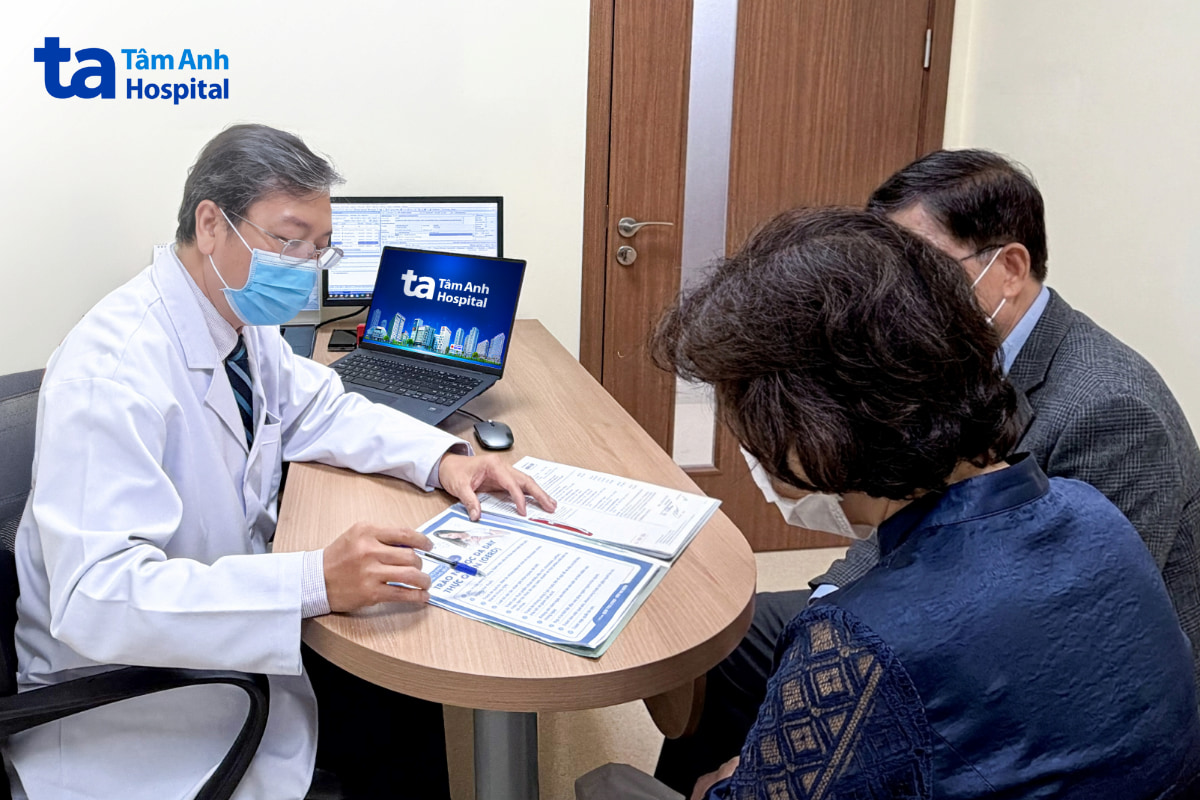 Dù không có triệu chứng rõ rệt, việc chủ động tầm soát đã giúp bà Hương phát hiện sớm các rối loạn chuyển hóa tiềm ẩn