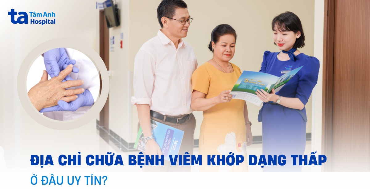 Địa chỉ chữa bệnh viêm khớp dạng thấp TP.HCM ở đâu tốt?