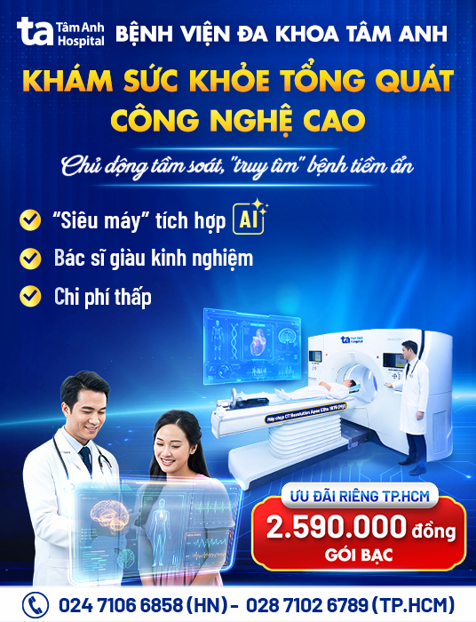 banner khám sức khỏe tổng quát công nghệ cao tại bệnh viện tâm anh