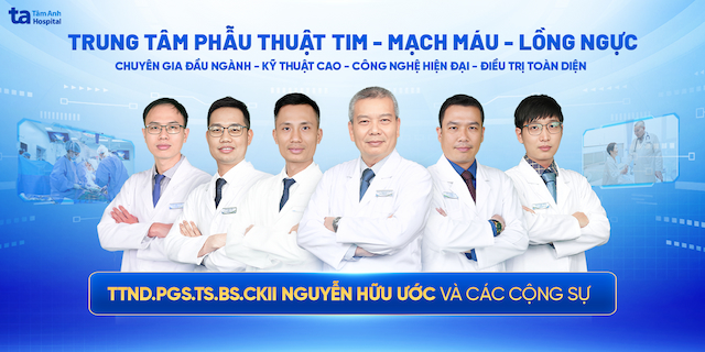 banner trung tâm phẫu thuật tim, mạch máu và lồng ngực