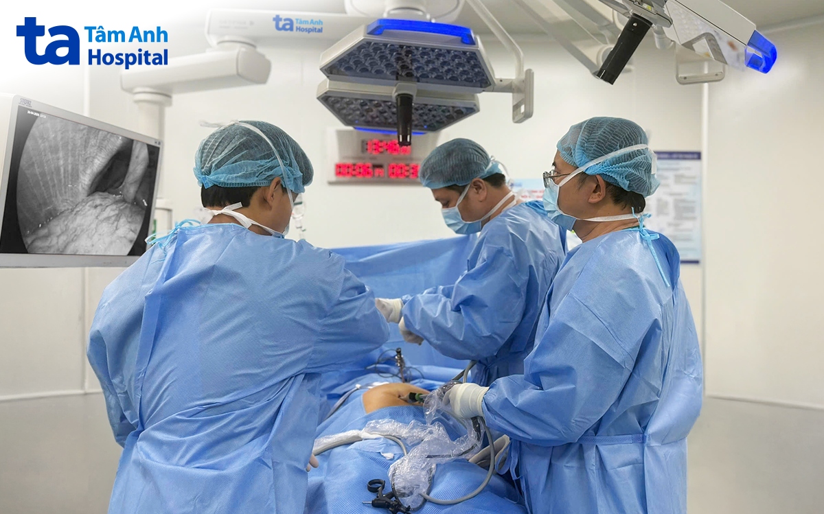 BS Tâm phẫu thuật gắp dị vật