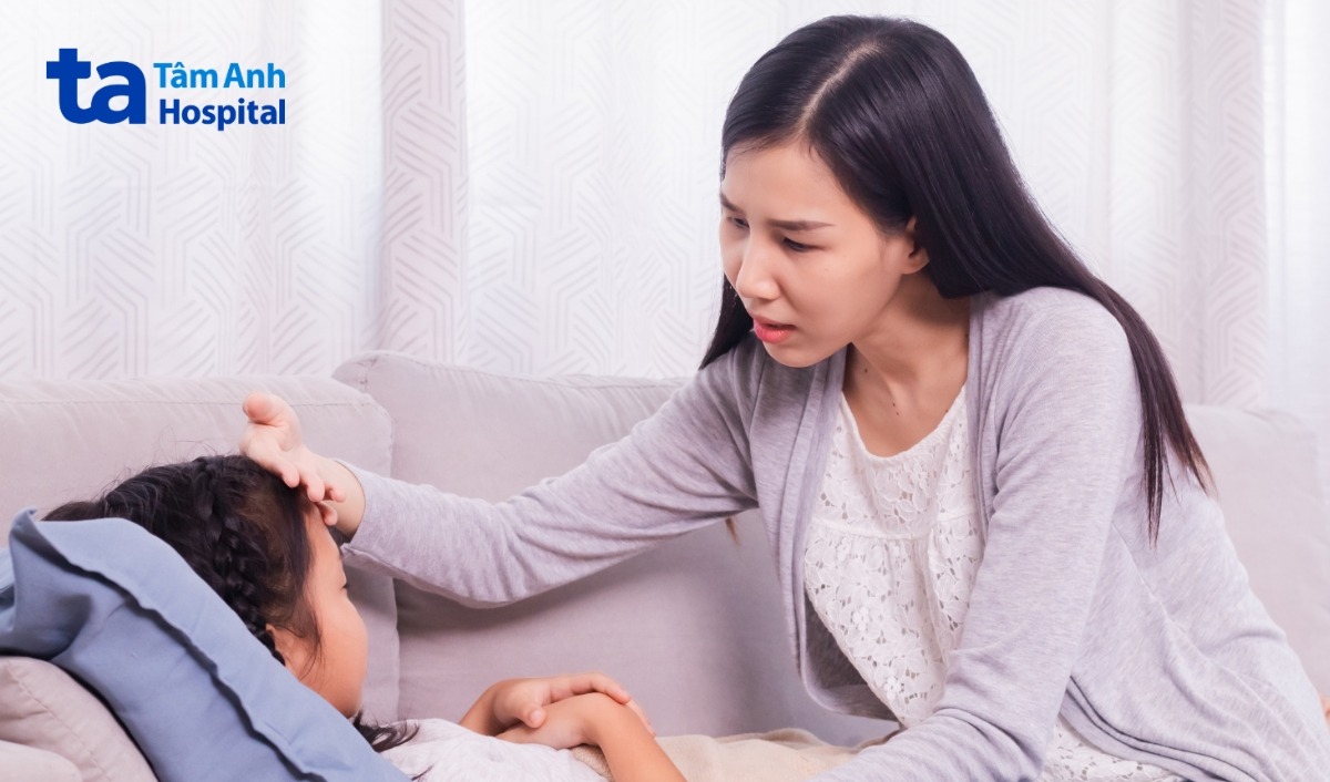 cơ thể mắc bệnh sốt