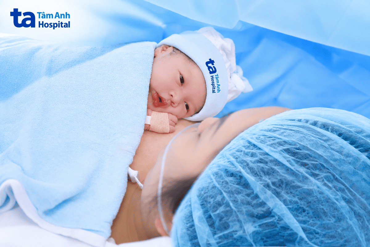 con trai chị my chào đời bằng phương pháp thụ tinh ống nghiệm